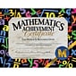 Hayes Mathematics Achievement Certificate, 8.5" x 11", Pack of 30 (H-VA581)