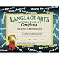 Hayes Language Arts Achievement Certificate, 8.5" x 11", Pack of 30 (H-VA585)