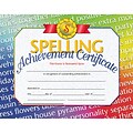 Hayes Spelling Achievement Certificate, 8.5 x 11, Pack of 30 (H-VA676)