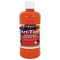 Sargent Art Art-Time Non-Toxic Washable Tempera Paint, 16 oz., Orange (SAR223414)