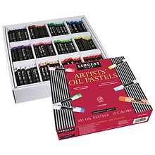 Sargent Art Artist Oil Pastels, Standard Size, 12 Assorted Colors, 432 Count (SAR222011)