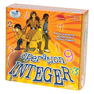 Learning Advantage Operation Integer Math Game (WCA4730)