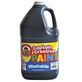 Captain Creative Washable Paint™, Black, Gallon