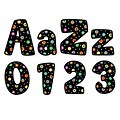 Creative Teaching Press™ Letters, 4, Dots on Black