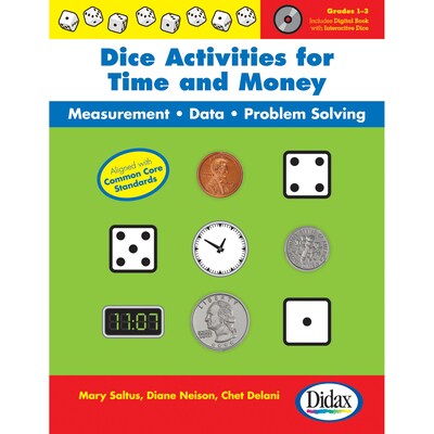 Didax® Dice Activities For Time And Money