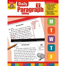 Evan-Moor® Daily Paragraph Editing, Grade 4