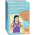 Basic Signing Vocabulary Cards, Set B, 100 count (GP-024)