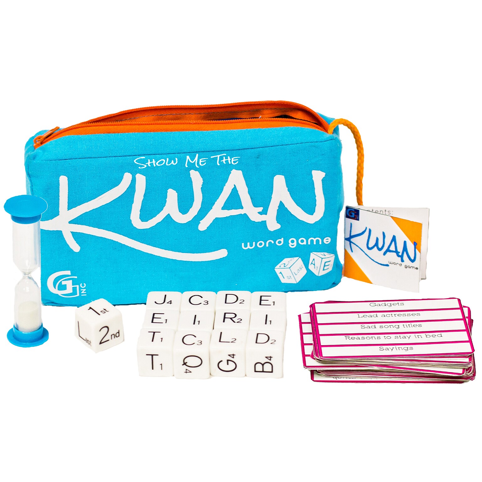 Griddly Games Show Me The KWAN Word Game, Grades 3-10 (GRG4000255)