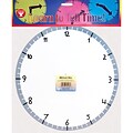 Time, Hygloss Blank Clock Kit, 24 Clocks
