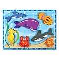 Melissa & Doug® Chunky Puzzles, Sea Creatures