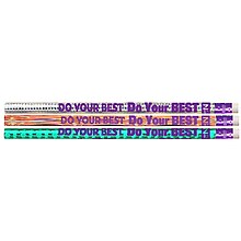 Musgrave Do Your Best On The Test Motivational Pencils, Pack of 12 (MUS1536D)