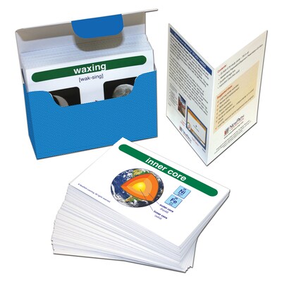 Earth Science Vocabulary Builder Flash Card Set , 201/pack (NP-446018)