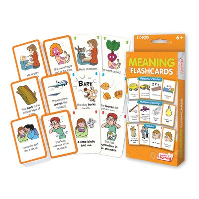 Meaning Flash Cards for grades 2-6, 1 pack of 162 cards (JRL207)