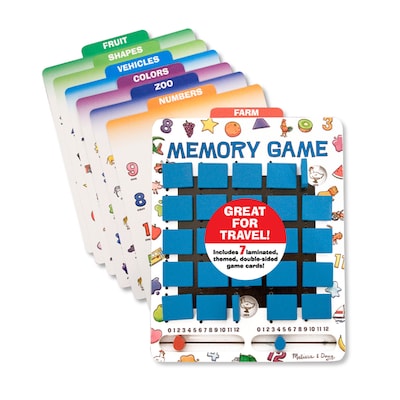Melissa & Doug Flip To Win Memory Game, Grades Preschool - 4 (LCI2090)
