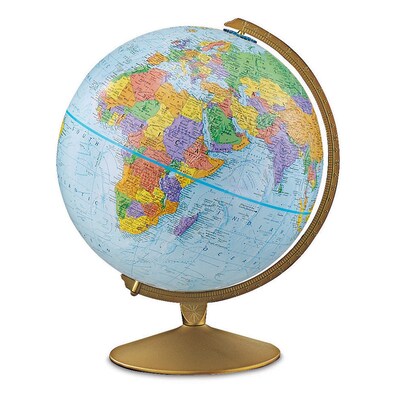Replogle Globes The Explorer Political Raised Relief Classroom Globe, 12