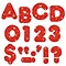 Trend Enterprises Casual Sparkles Plus Ready Uppercase Letter, 4, Red