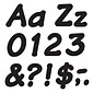 Ready Letters®, Black 4"Italic upper/lower case