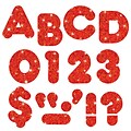 Trend® 2 Ready Letters®, Casual Sparkles, Red