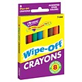 Trend® Wipe-Off® Crayons, Regular Colors, 8/Box
