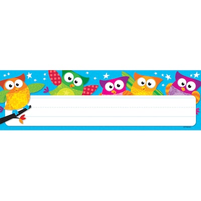 Owl-Stars!™ Desk Toppers® Name Plates