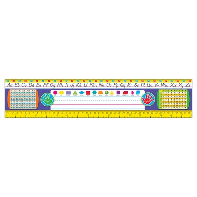 Trend® Desk Toppers® 2nd and 3rd Grades Modern Name Plate, 3.75" x 18", 36/Pack (T-69405)