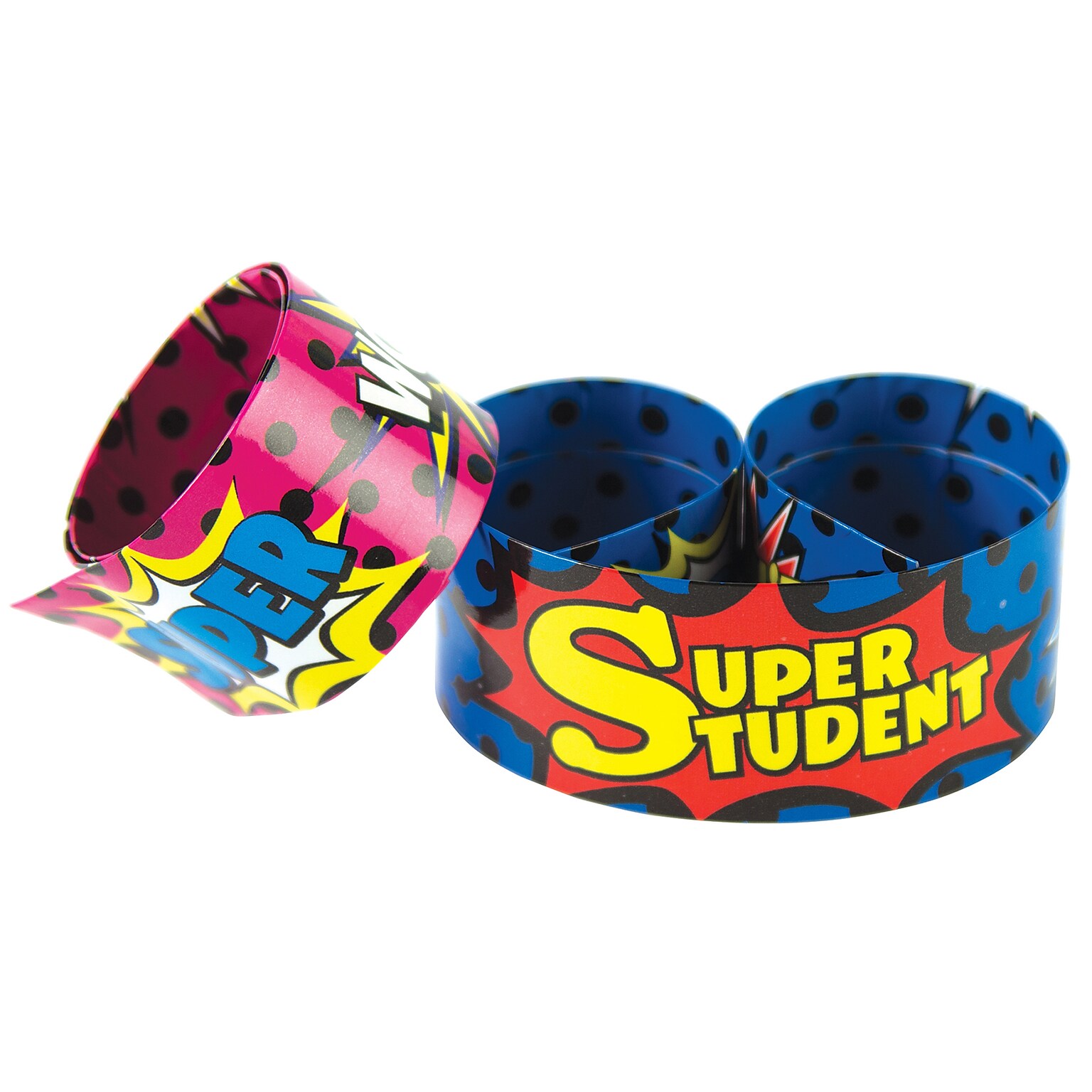 Slap Bracelets, Superhero Super Student