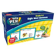 Teacher Created Resources Power Pen Sight Word Sentences, Grades K-1 (TCR6857)