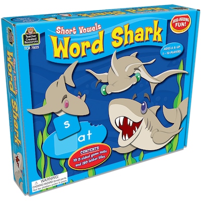 Word Shark, Short Vowels Game
