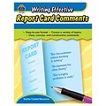 Writing Effective Report Card Comments