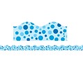 Blue Polka Dots Scalloped Trimmer