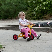 Winther Duo Pushbike for One, Yellow, Ages 1-3 Years (WIN584)