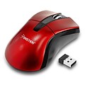 Insten 1991139 Wireless Optical Mouse, Red