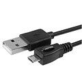Insten® 10 Micro USB 2.0 A/B 2-in-1 Cable, Black