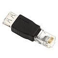 Insten® POTHRJ45AD02 USB Type A to RJ45 Ethernet Adapter, Black