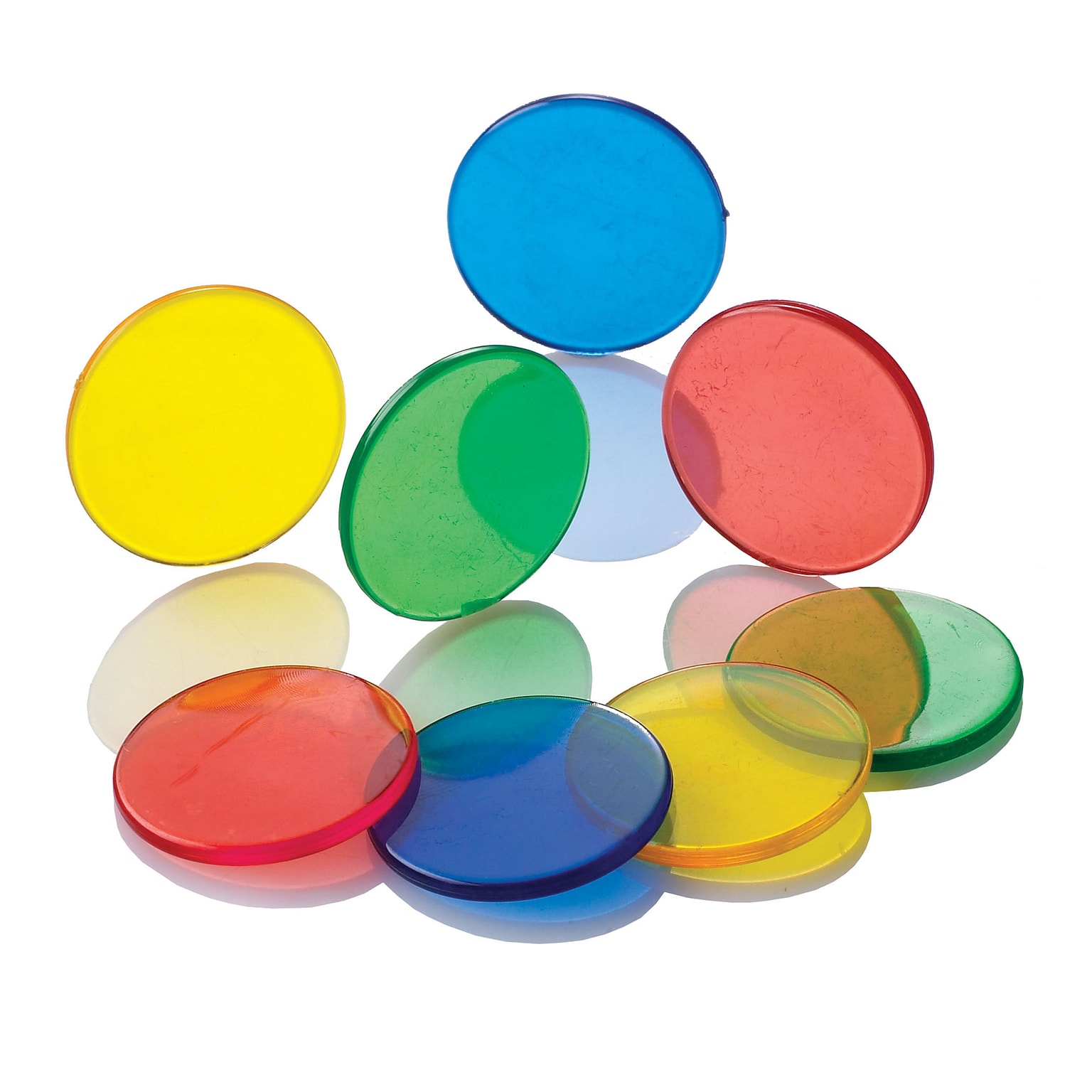 Learning Advantage™ Transparent Counters, 250/Set