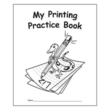 My Own Books My Printing Practice Book 8 1/2 x 7 32 pp. (EP-031)