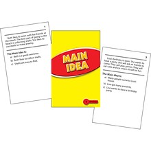 Edupress™ Reading Comprehension Cards, Main Idea, Lvl: 2.0-3.5