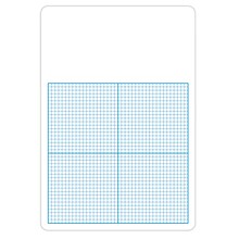 Flipside® Dry Erase Base Ten Grid Boards, Class Pack Of 12