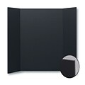 Flipside Foam Project Board, 36 x 48, Black, 10/Pack (30508-10)