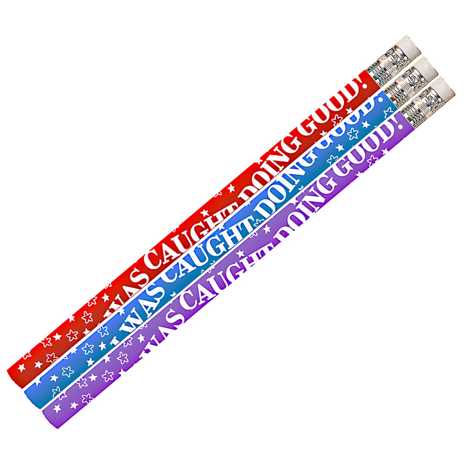 Musgrave I Was Caught Doing Good Motivational Pencils, Pack of 12 (MUS1418D)
