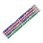 Musgrave 100th Day of School Motivational Pencils, Pack of 12 (MUS2347D)