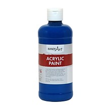 Handy Art® Student Acrylic Paint, Ultra Blue, Certified AP Non-Toxic & Gluten-Free, 16oz (RCP101065)