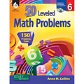 50 Leveled Math Problems w/CD, Level 6