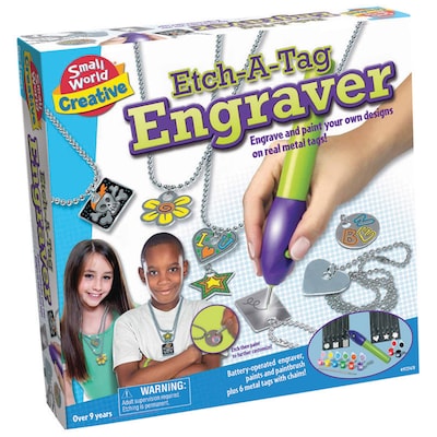 Small World Toys Etch-a-Tag Engraver Kit (SWT9725478)