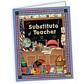 Susan Winget Substitute Teacher Pocket Folder, 9 1/2 x 12, 10 EA/BD