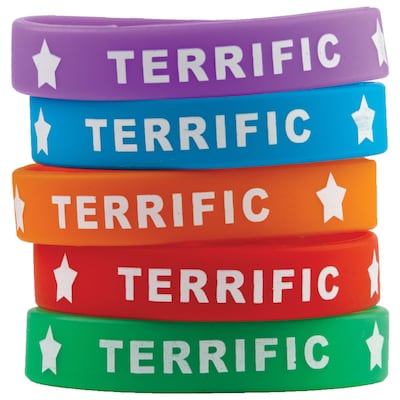 Teacher Created Resources Terrific Wristbands, Pack of 10 (TCR6549)