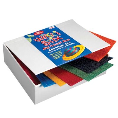 Wikki Stix® Big Count Box, Assorted Colors, 468/Pack (WKX805)