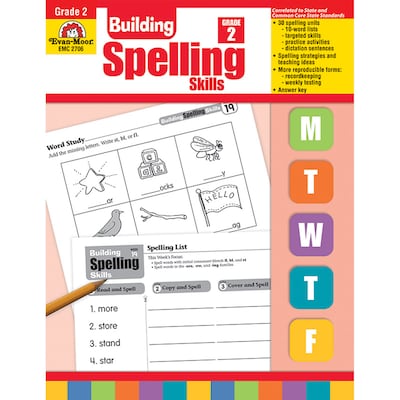 Evan-Moor® Building Spelling Skills, Grade 2