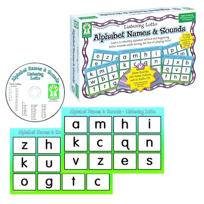 Key Education Listening Lotto, Alphabet Names & Sounds