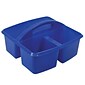Romanoff Small Plastic Utility Caddy 9.25"H x 9.25"W, Blue (ROM25904)